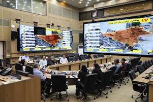 بازدید دانشجویان سلامت در بلایا و فوریت ها از سازمان های متولی مدیریت حوادث و بلایا در تهران