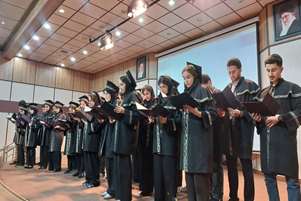 برگزاری آیین دانش آموختگی دانشجویان دانشکده 