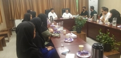 بازدید دانشجویان از بیمارستان اعصاب و روان استاد محرری